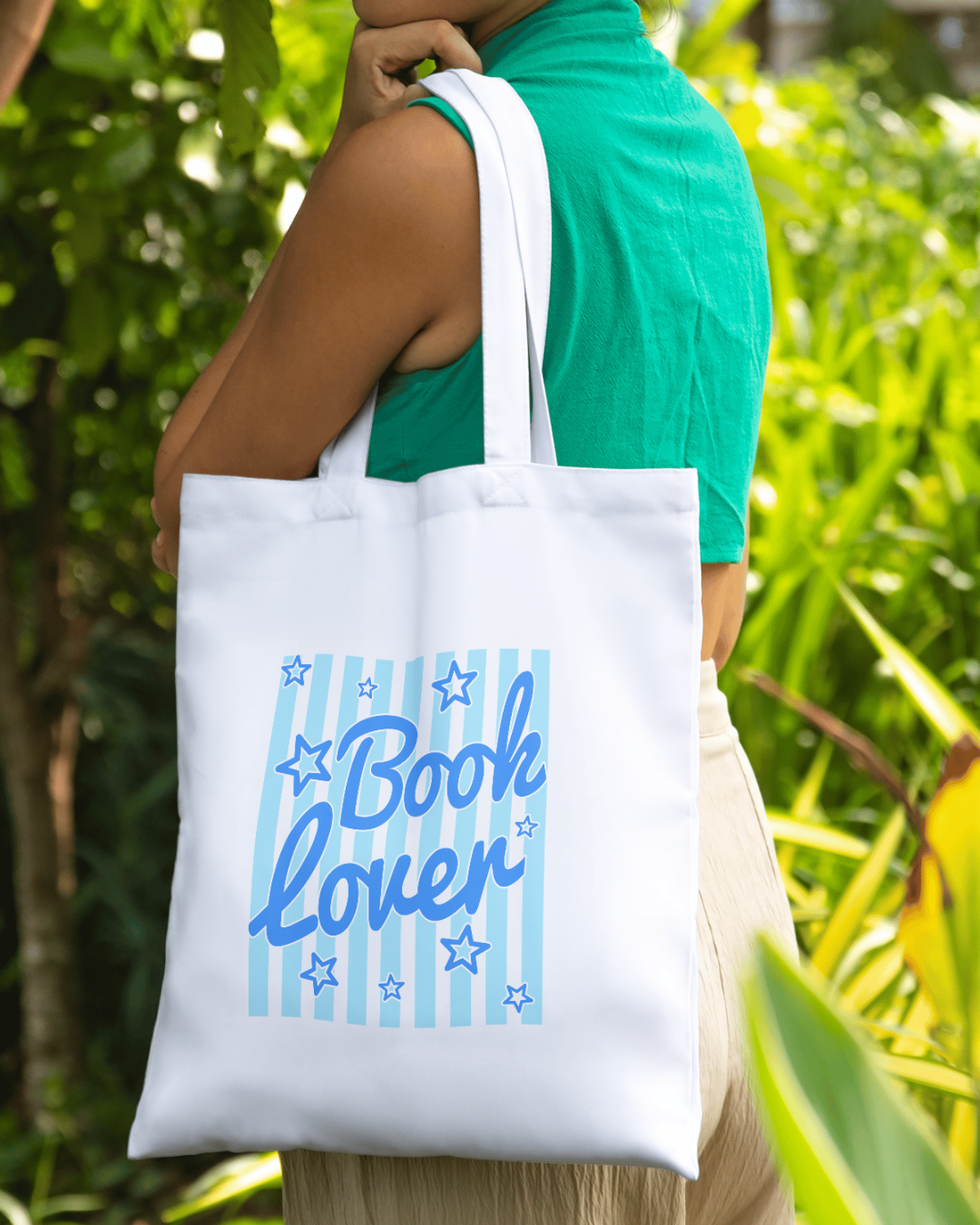Summer Stripes Bookish Tote Bags