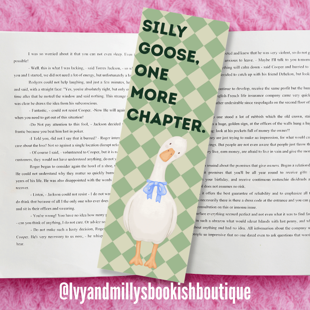 Silly Goose Bookmark