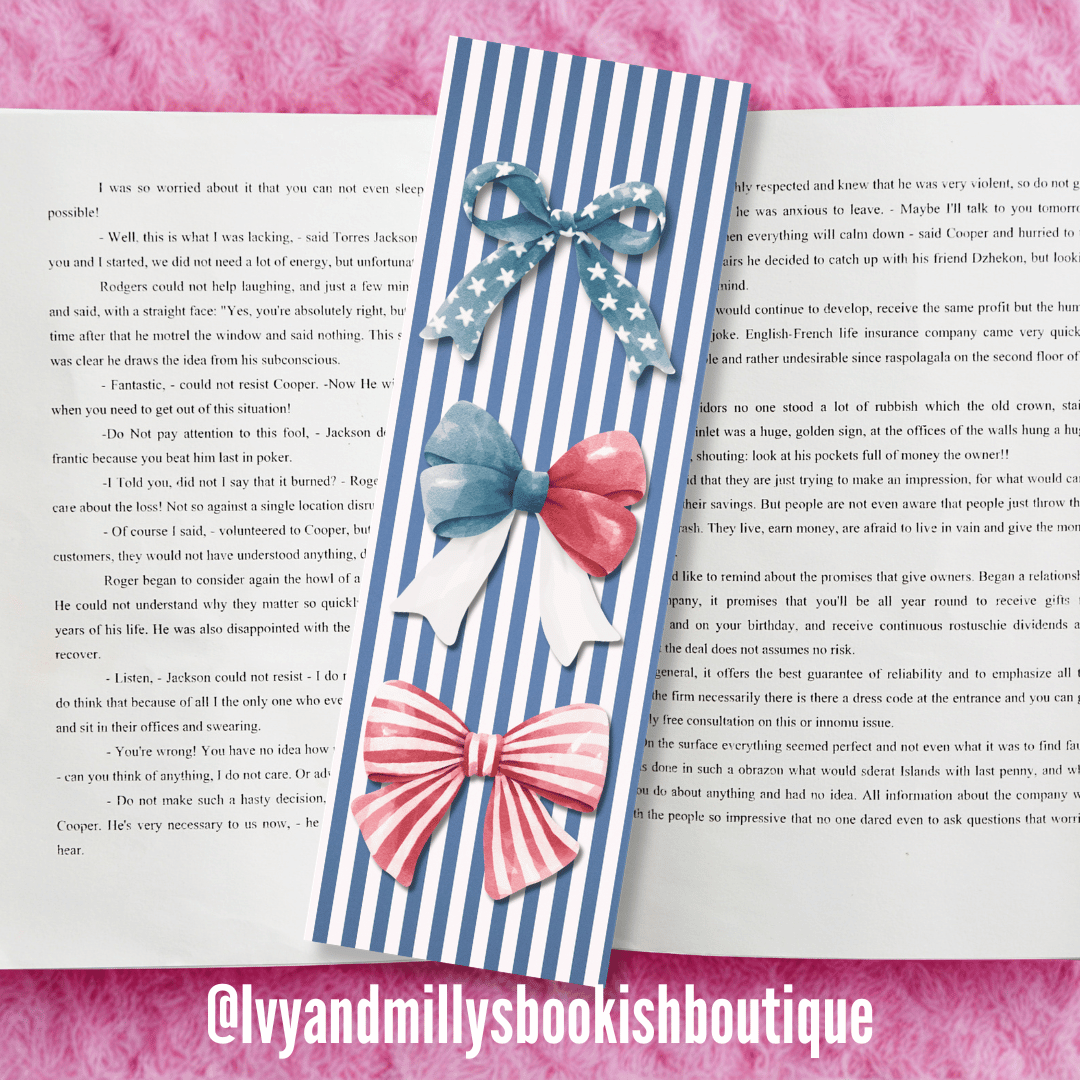 Laminated Bookmarks