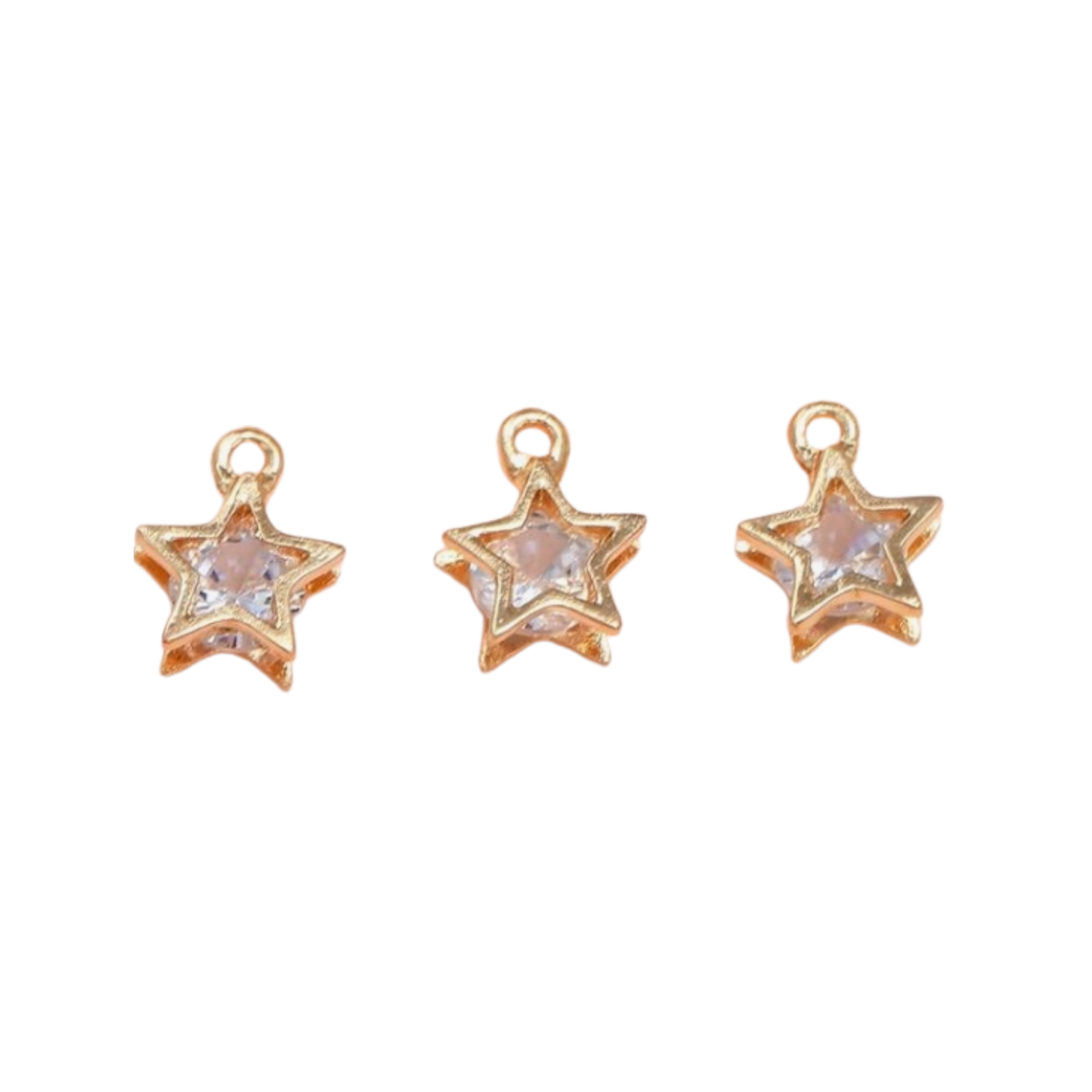 Mini Gold Star Charm
