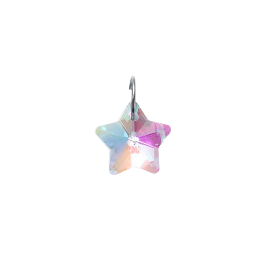 Iridescent Star Charm