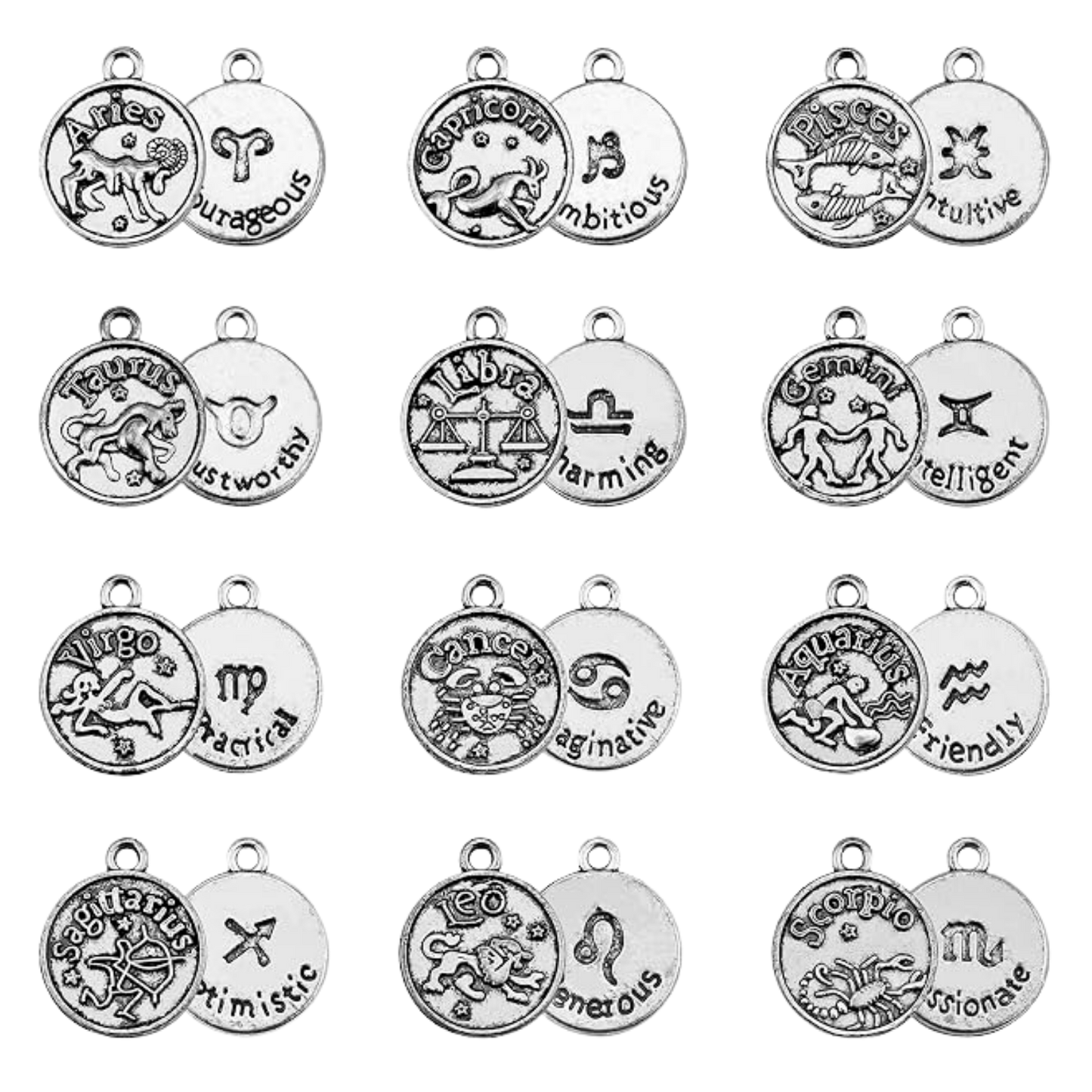 Zodiac Charms