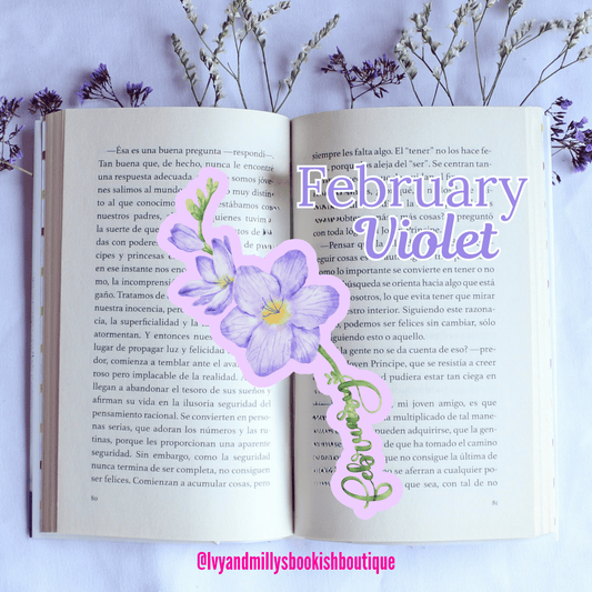Birth Flower Bookmark