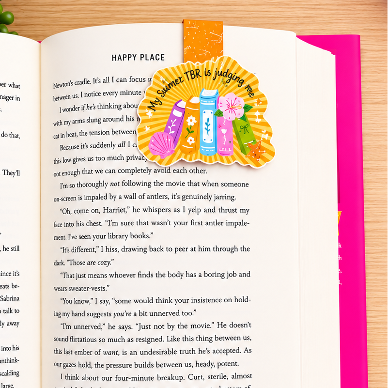 Summer TBR Magnetic Bookmark