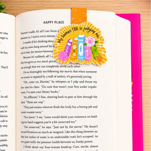 Summer TBR Magnetic Bookmark