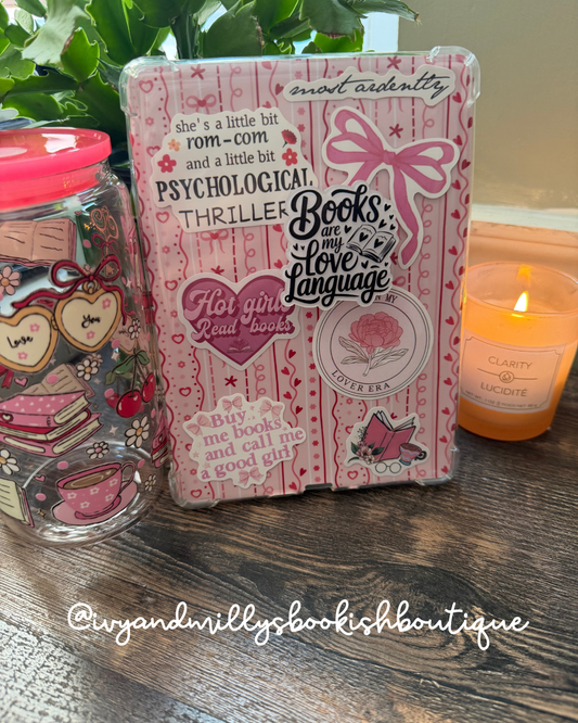 Be My Valentine Stripes Kindle Insert