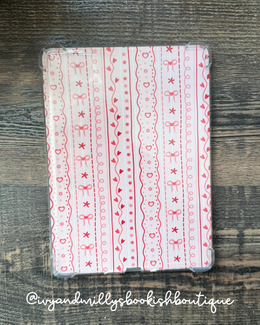 Be My Valentine Stripes Kindle Insert