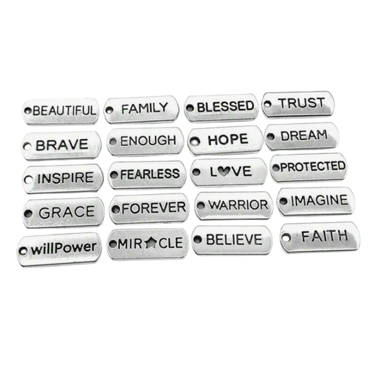 Inspirational Word Charms