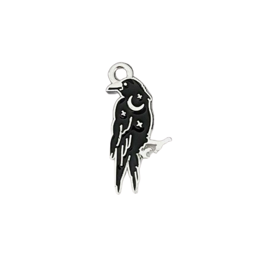 Celestial Raven Charm