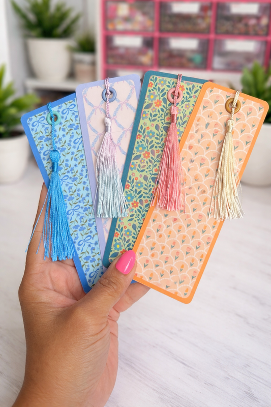 Spring Florals Laminated Bookmarks
